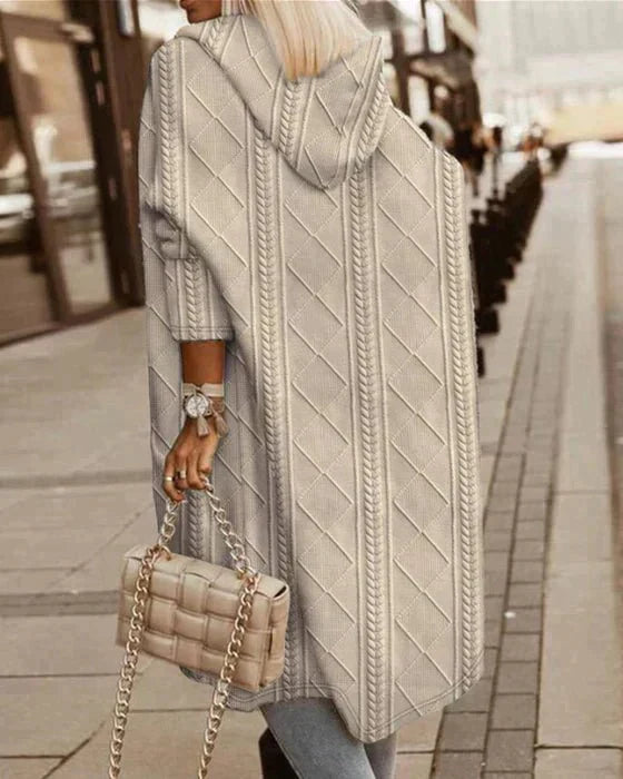 VERALYN – EXTENDED LENGTH HOODED CARDIGAN