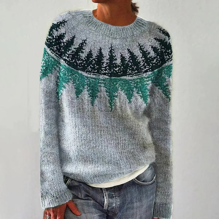 FENNA – RETRO KNITTED SWEATER