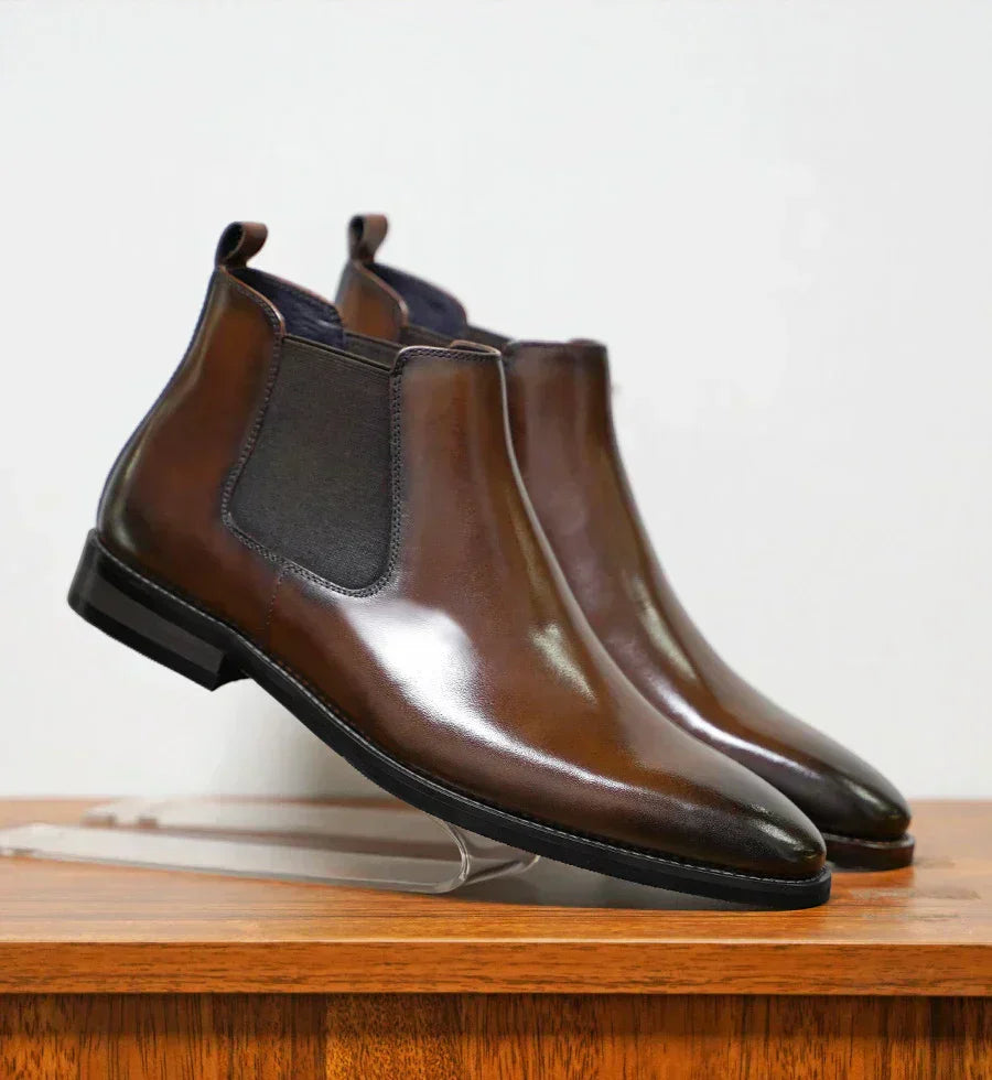 Blake - Refined Leather Chelsea Boots