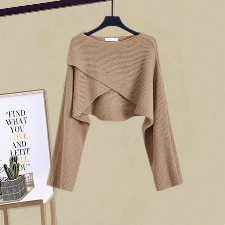 ELANTHA – ELEGANT KNITTED DRESS SET