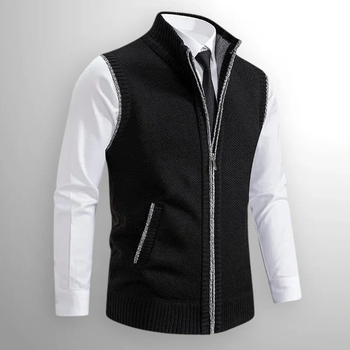 WILLIAM – HARRISON FULL-ZIP SWEATER VEST
