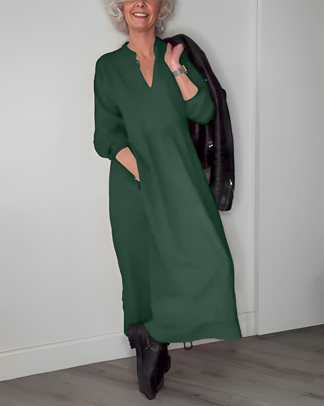 Mia - Elegant & Flattering Winter Dress