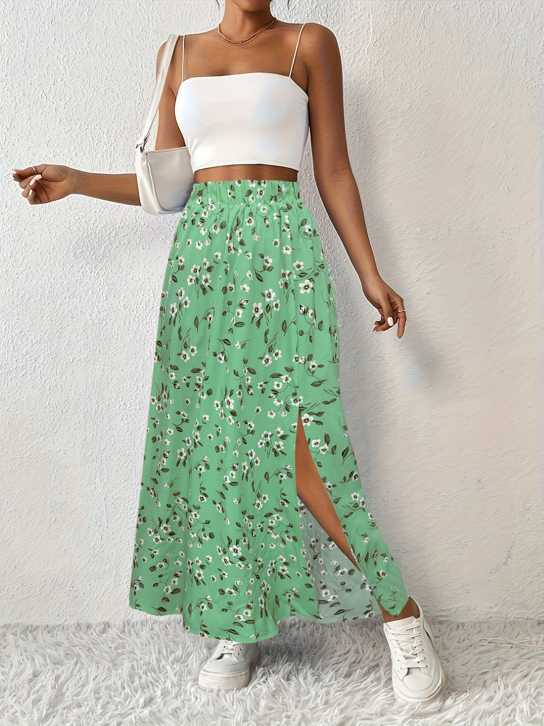SOLYNNE – FLORAL PRINT MAXI ROCK