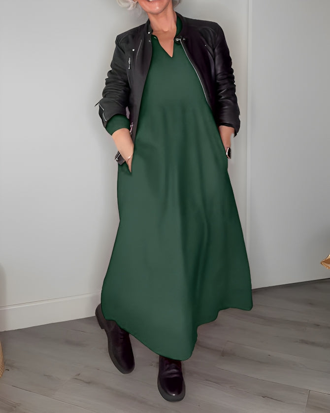 Mia - Elegant & Flattering Winter Dress