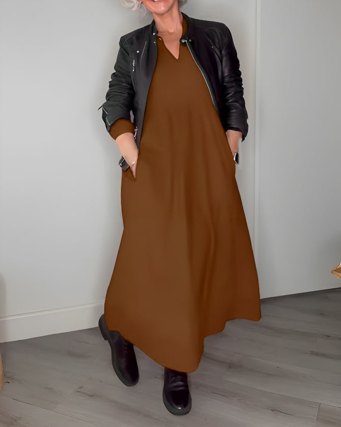Mia - Elegant & Flattering Winter Dress