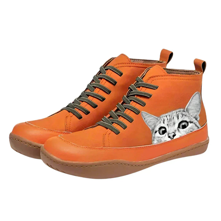 ELENA – LEATHER BOOTS FOR CAT LOVERS