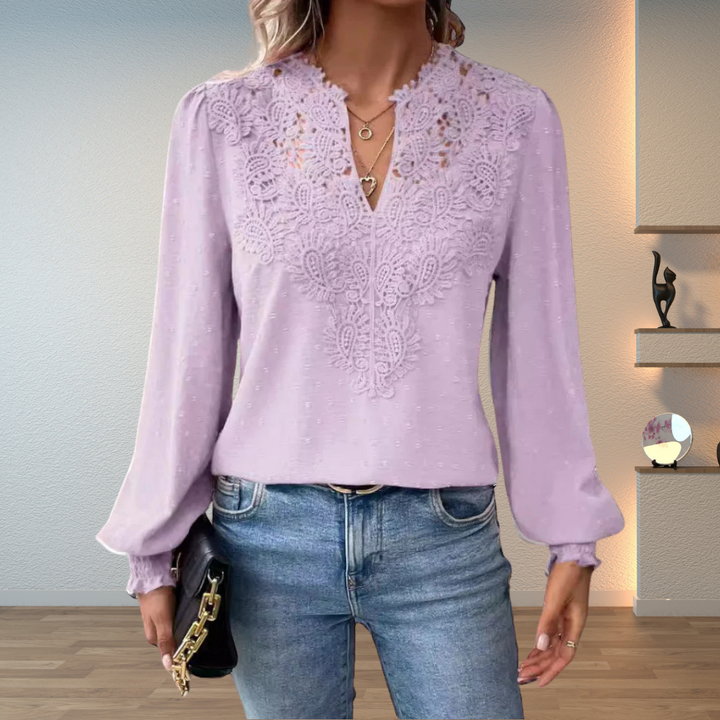 Louise - Lace Detail Sweater