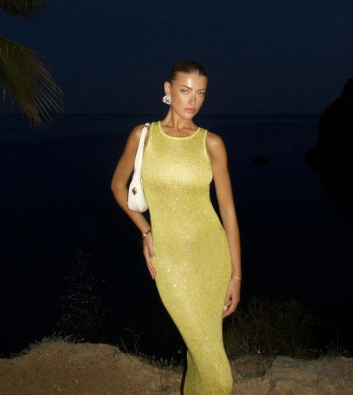 Lois - Chic Sleeveless Maxi Dress