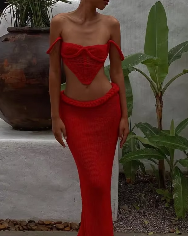 Madilyn - Knit Two-Piece Set