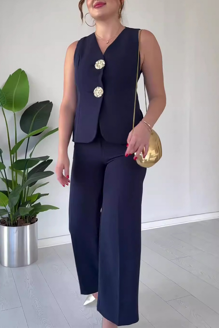 AZRIELLA – ELEGANT SOLID COLOR PATCHWORK