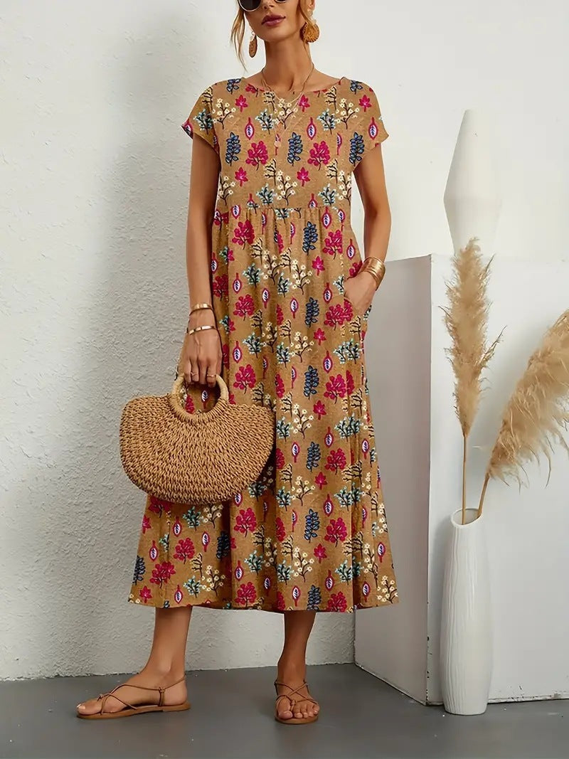 Alira - Chic Floral Dress