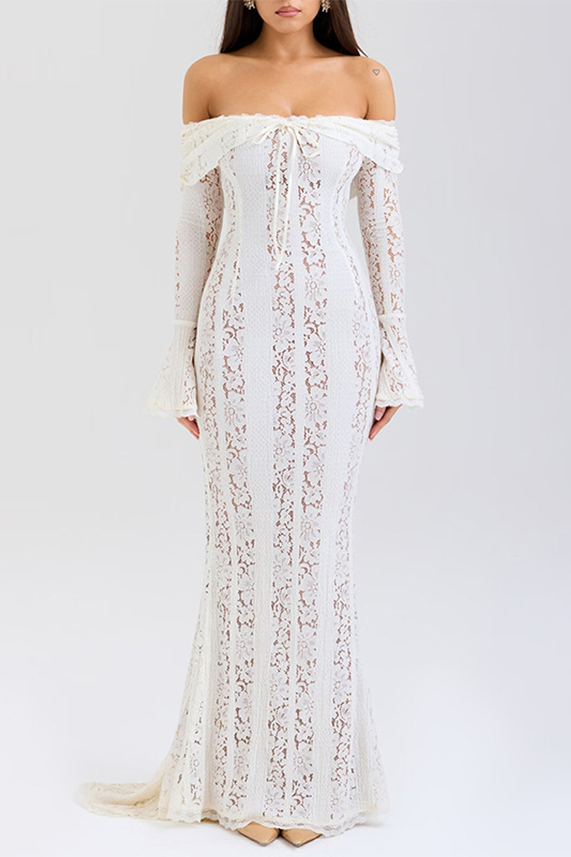 ALIRA – SEXY LACE OFF-SHOULDER DRESS