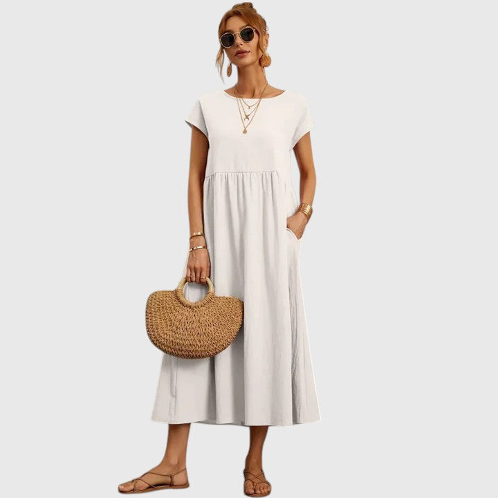 IVY – COMFORTABLE MIDI DRESS FOR EVERYDAY ELEGANCE