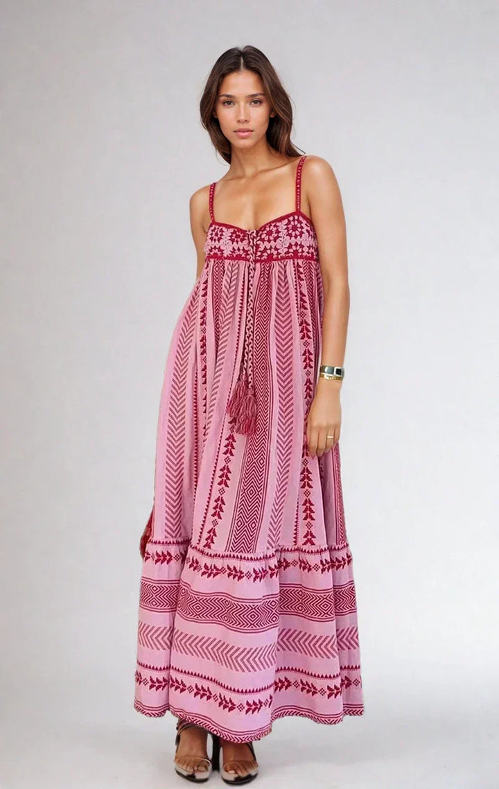 Victoria - Bohemian Breeze Maxi Dress
