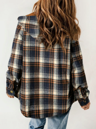 Elvessa Plaid Flanel Jacket