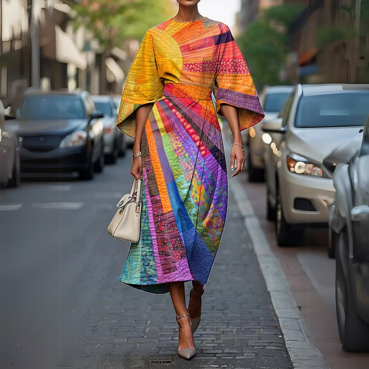 Emily | Long Dress with Elastic Waist