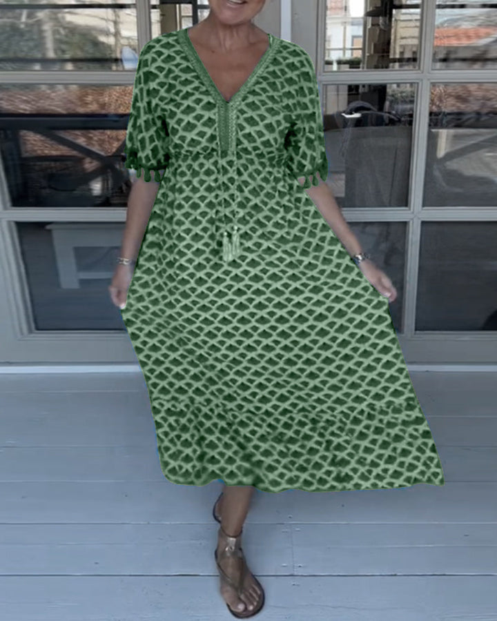 LEINA – PRINTED CASUAL DRESS