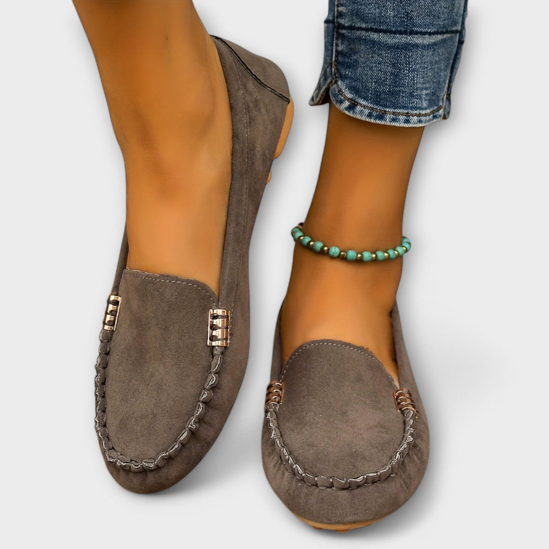 ARALETHIA – MOCCASIN SLIP-ONS
