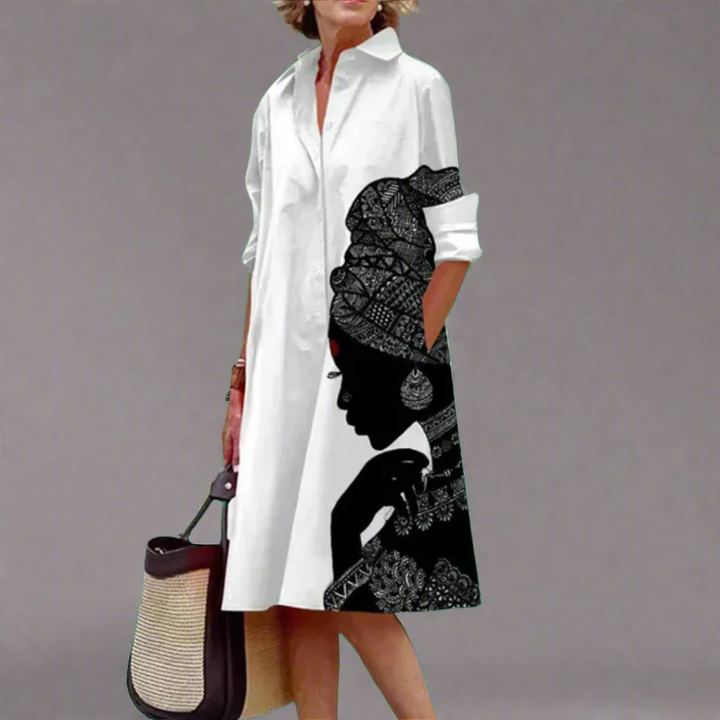 Liesel - Elegant Premium Midi Dress for Unforgettable Occasions