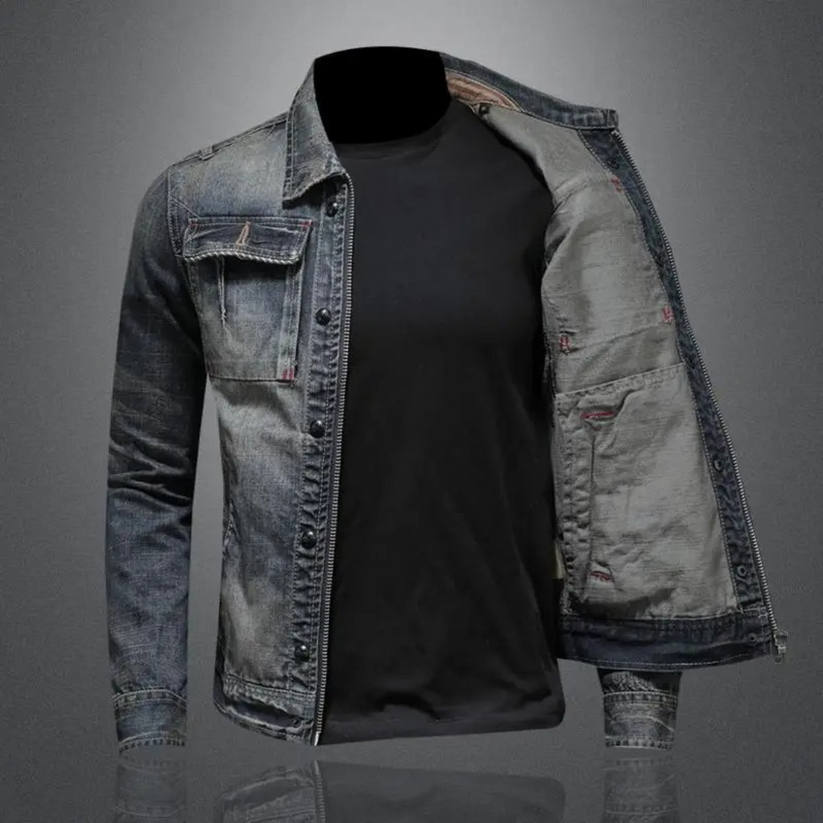 ASHER – CLASSIC JEANS JACKET