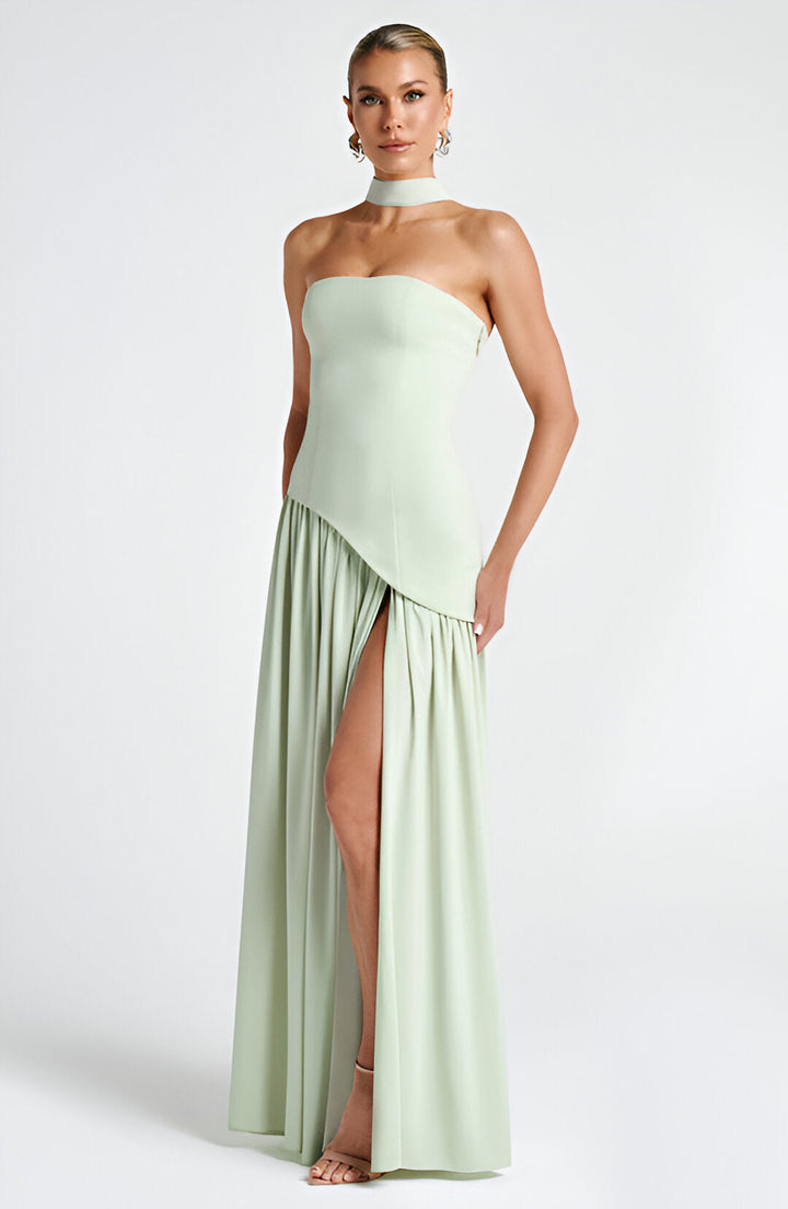 AURORA – RADIANT STRAPLESS EVENING GOWN