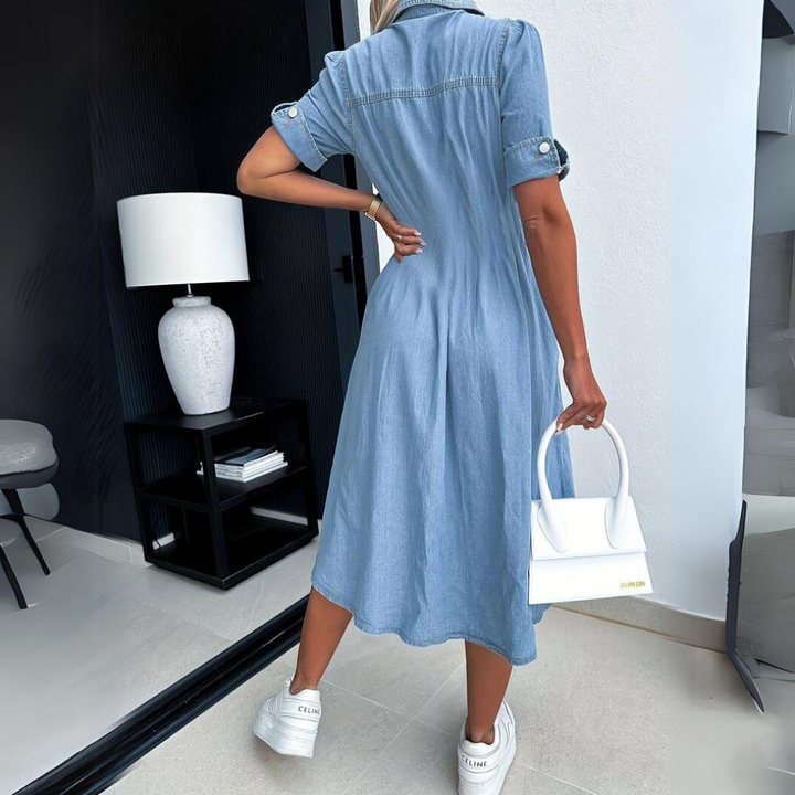 ALANI – TRENDY DENIM DRESS