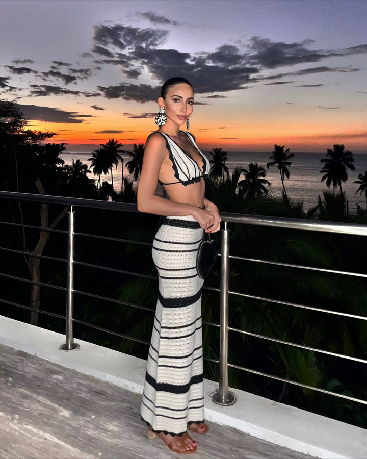 Amari - Striped Two-Piece Set