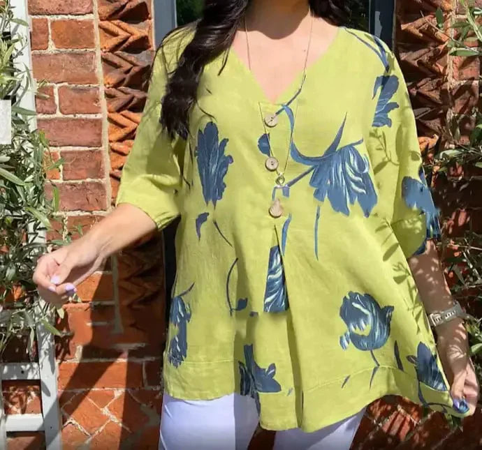 AMARA – PRINTED SPRING TUNIC