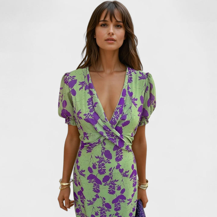 Miva - Floral Wrap Dress