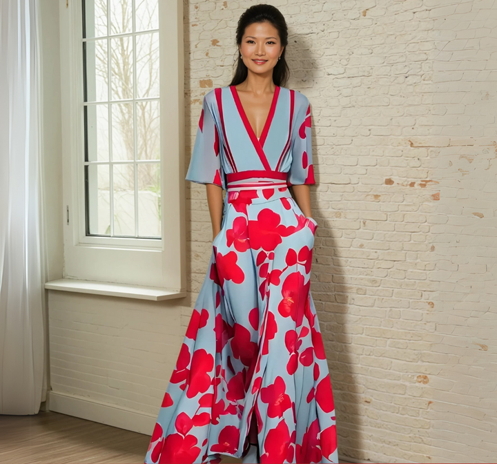 Poet – Elegant Floral Dress