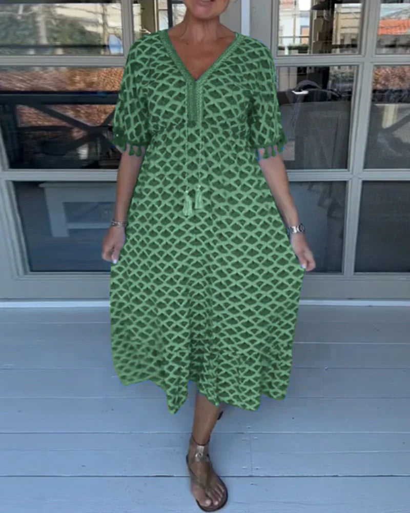 LEINA – PRINTED CASUAL DRESS