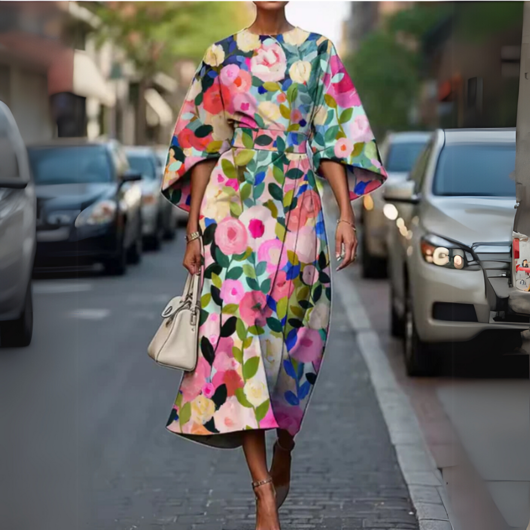 Emily | Long Dress with Elastic Waist