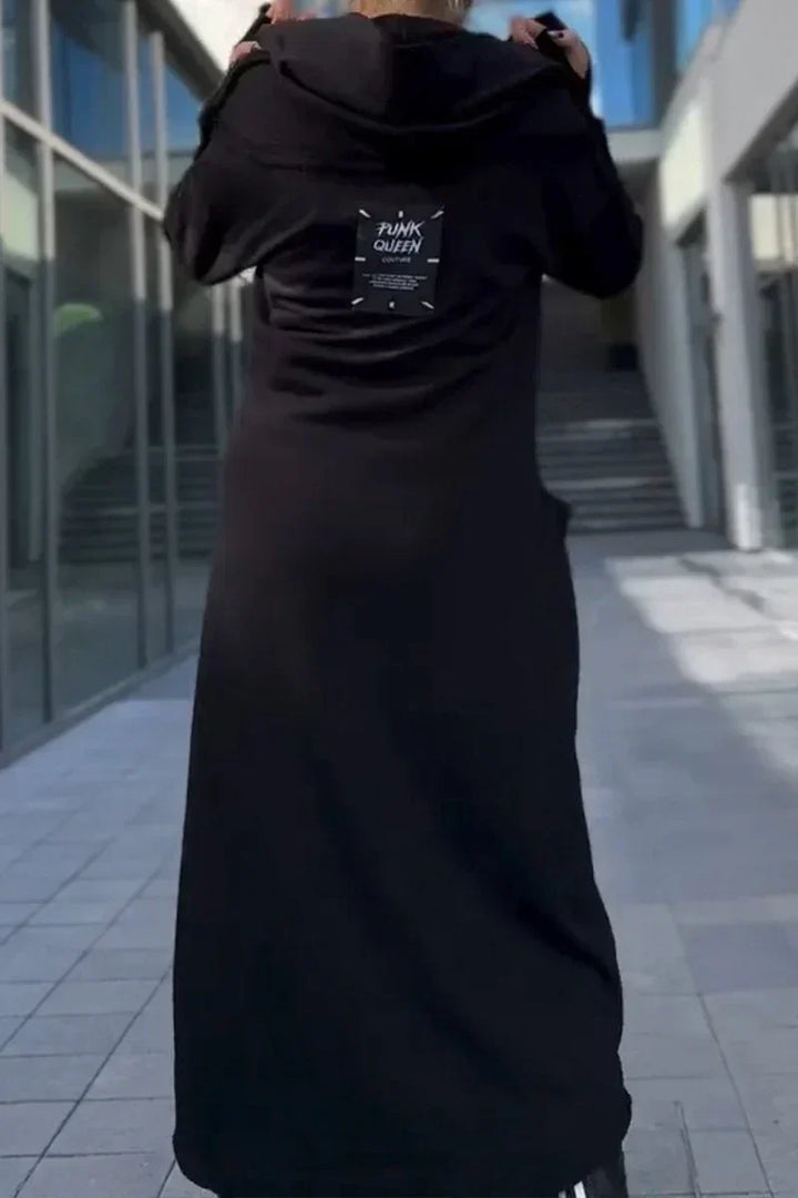 ARISELITH – LONG ZIP-UP HOODIE