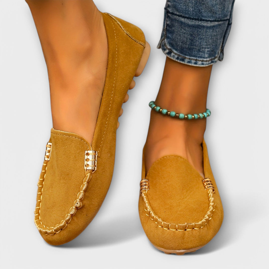 ARALETHIA – MOCCASIN SLIP-ONS