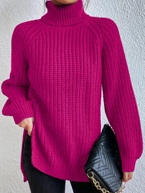 Ashlee - Chunky Knit Turtleneck Sweater
