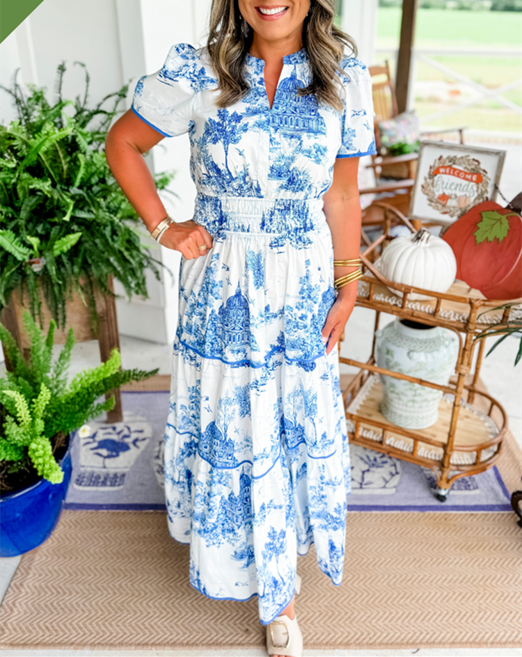 RENIRA – TOILE MAXI DRESS