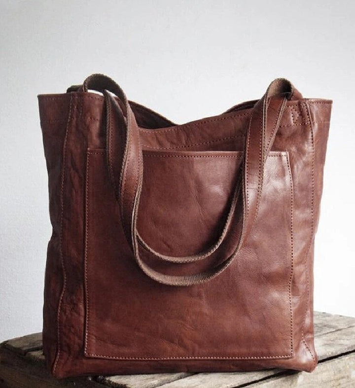 Ella - Classic Leather Tote
