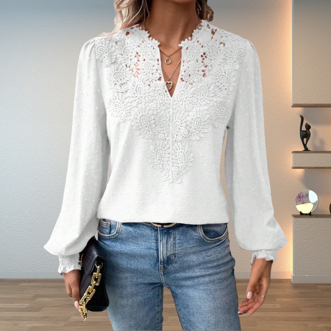 Louise - Lace Detail Sweater