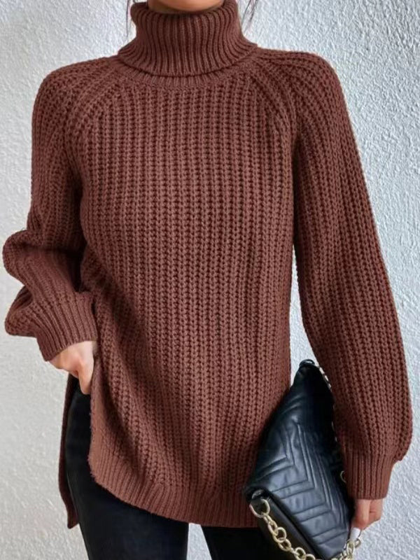 Ashlee - Chunky Knit Turtleneck Sweater