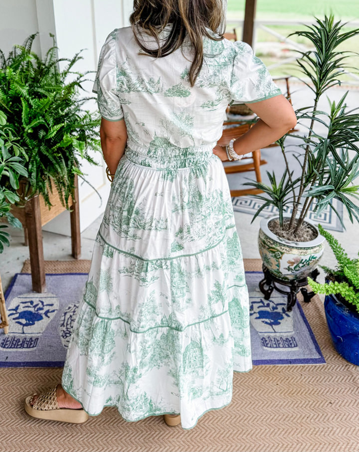 RENIRA – TOILE MAXI DRESS