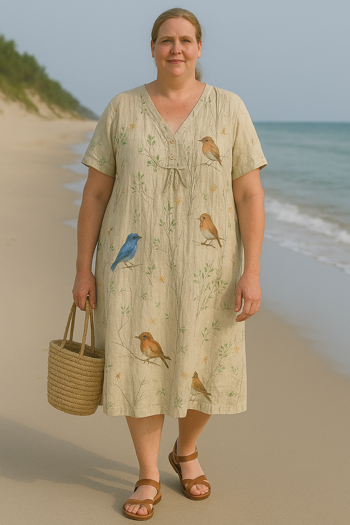 ISLA – FLORAL TUMMY-HIDING DRESS