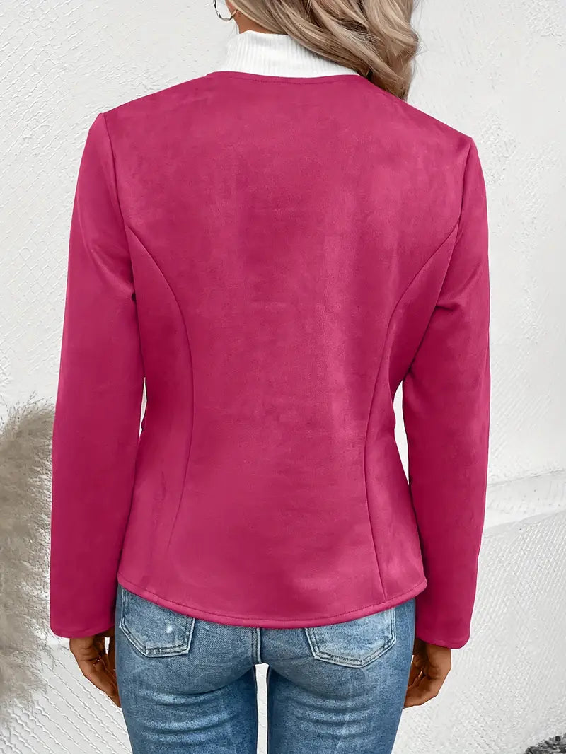Thalia – Roksana Jacket With Zipper