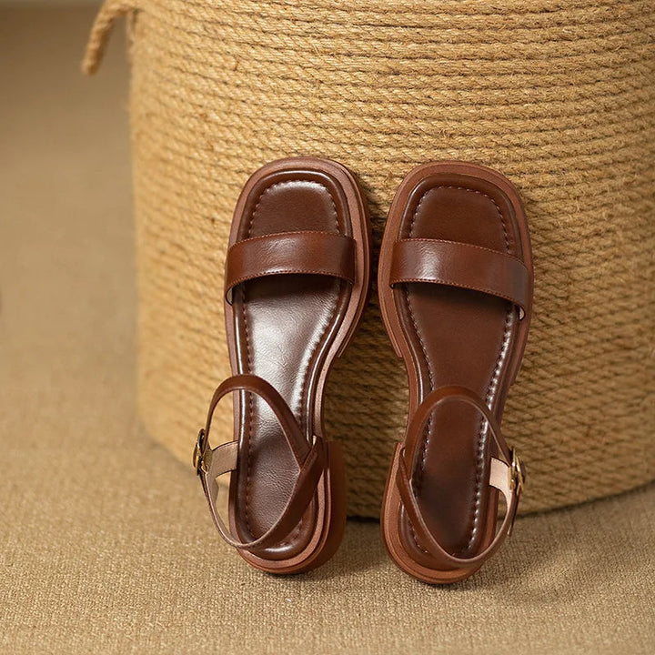 YLINA – ELEGANT LEATHER SANDALS