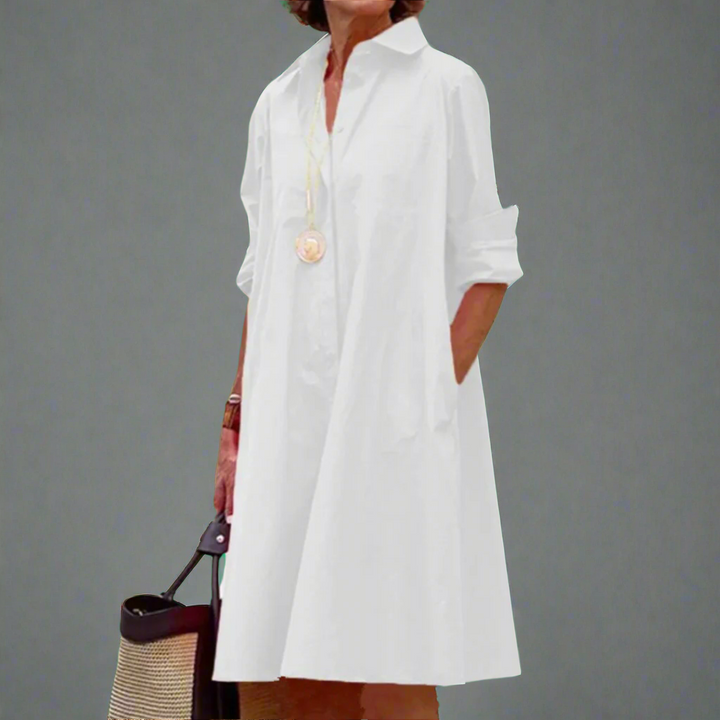 Waltraud - Elegant Premium Midi Dress for Timeless Style