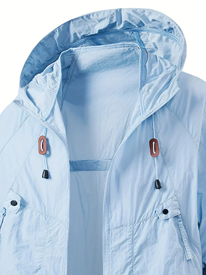 Dylan - Outdoor Waterproof Windbreaker Jacket with Adjustable Hood