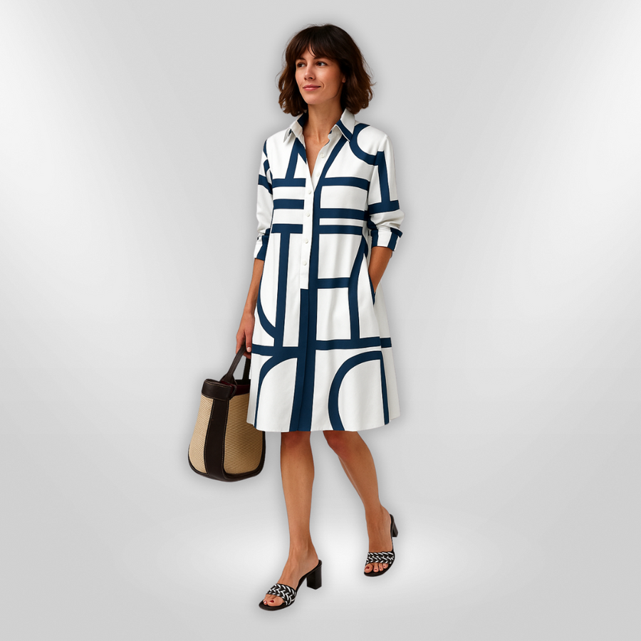 AVELIA – EVERYDAY POCKETED MIDI DRESS
