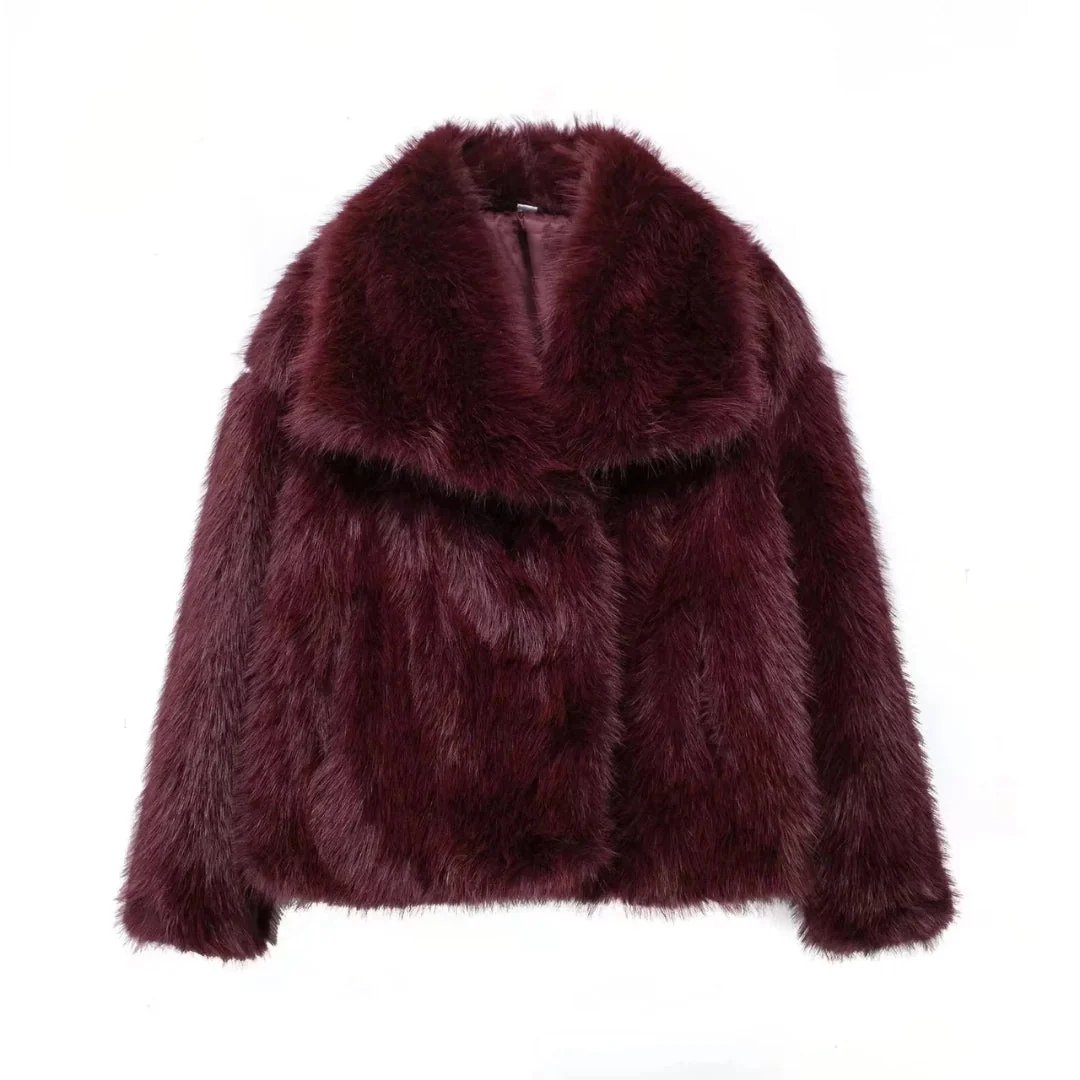 Bruna - Faux Fur Coat