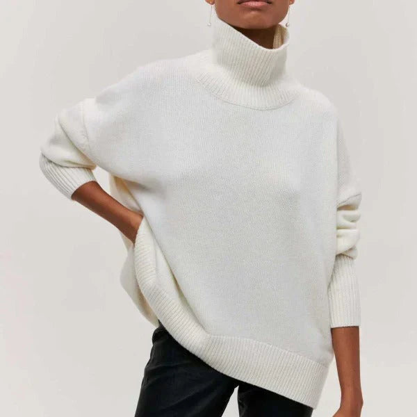 Amandine - Oversized Turtleneck Sweater