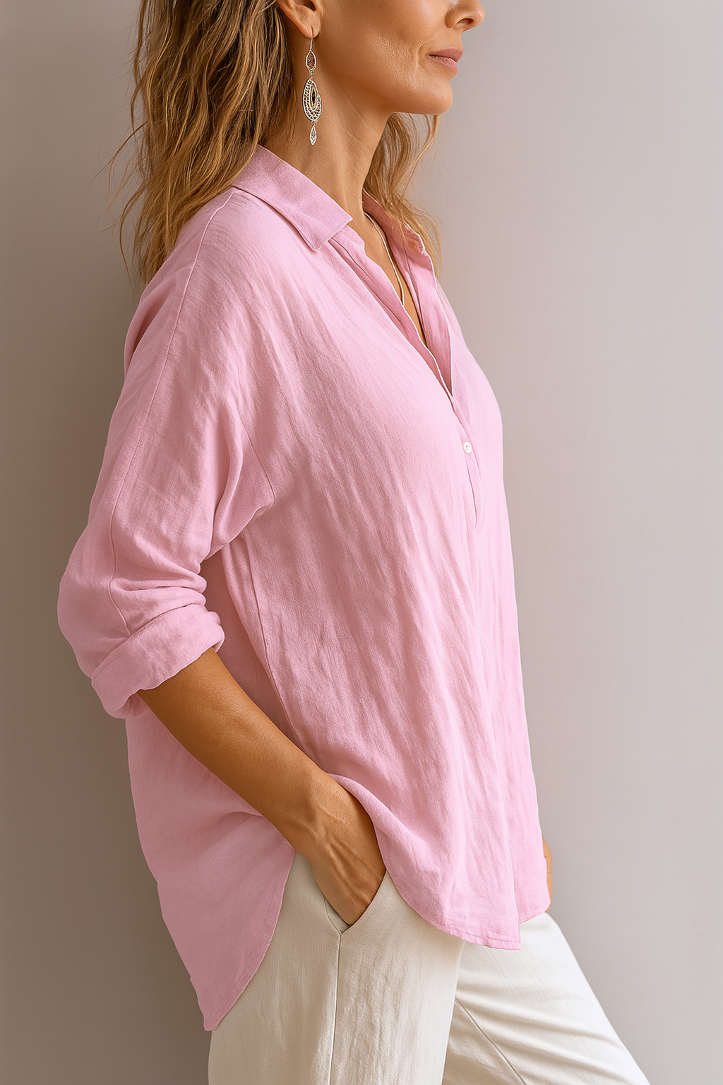 MARIANNE - Linen Shirt