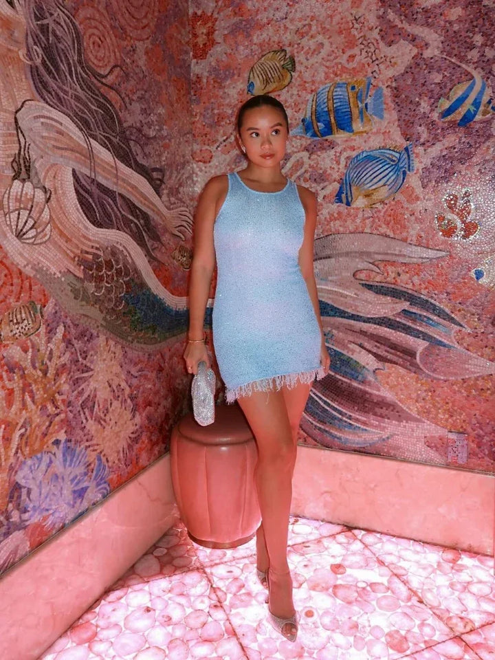 Svetlana - Sparkly Mini Dress